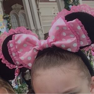 ISO-Pink Polka Dot Minnie Mouse Ears- looking for these!!!!